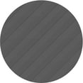 thumbnail image 1 of Ahgly Company Indoor Round Patterned Light Black Area Rugs, 8' Round, 1 of 6