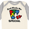 thumbnail image 4 of Inktastic Autism God Made Me Special Boys or Girls Long Sleeve Baby Bodysuit, 4 of 5