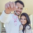 thumbnail image 3 of CEHVOM Keychains for Keys Women,Christmas Keychain Accessories,Keychains for Backpacks Y2k,Candy-Colored Donut Keychains Spring Hook and Door Knob Combo with Colorful Enamel Coating, 3 of 5