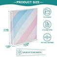 thumbnail image 3 of FORMRS 3 Ring Binder 1.5 inch with Pockets Set of 2 Clip Board 200 Sheets Capacity, Blue Gradient, 3 of 8
