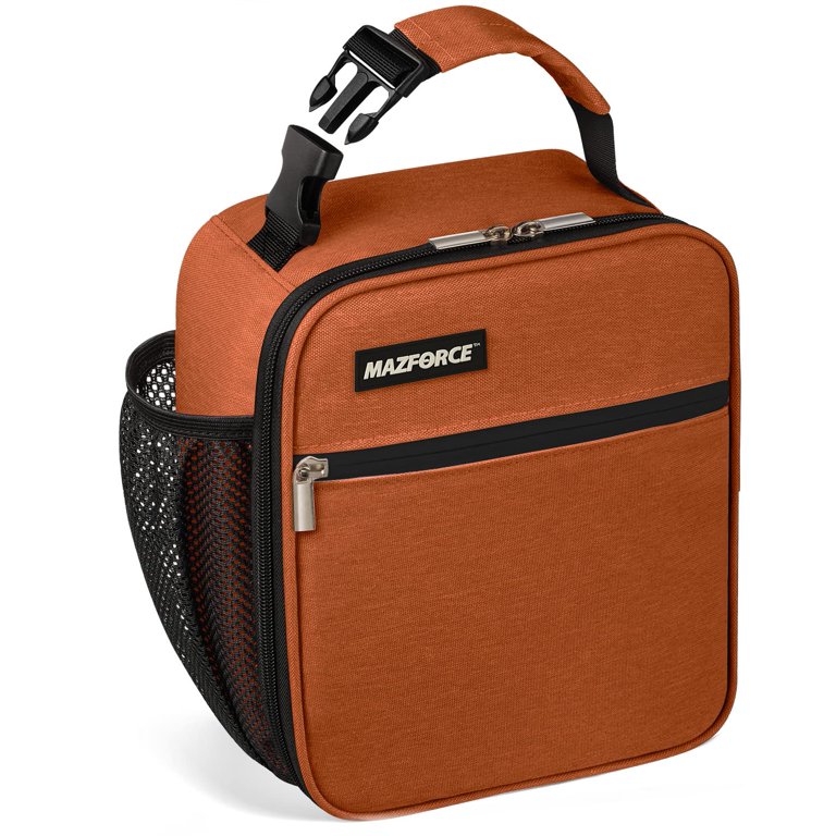 Mazforce Original Lunch Box Insulated Lunch Bag - Tough & Spacious Adult  Lunchbox To Seize Your Day (