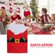 thumbnail image 4 of Delantal de Navidad saludable e inofensivo delantal de cocina decoración de Wdftyju Navidad suministros de fiesta de año nuevo Papá Noel elfo nueva moda, 4 of 7