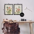 thumbnail image 4 of Stupell Industries Shabby Chic Vintage Leaves & Bloom Black 2pc Floating Frame Art Set, 17 x 21 each, by Lanie Loreth, 4 of 8