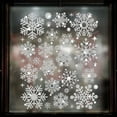 thumbnail image 4 of Snowflake Window Clings for Glass Windows Snow Spray, 1 Sheet Christmas Window Clings Winter Xmas Holiday Window Stickers Decals Decor, Christmas Decorations for Office Home School Shop, 4 of 4