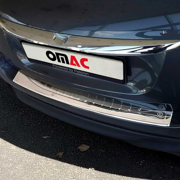 Rear Bumper Sill Cover Protector Guard for Fiat 500X 2016-23 Stainless Steel 1Pc