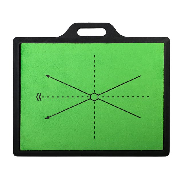 CSChome Golf Supplies Heavy-Duty Golf Training Mat with Handle Super Soft Wear Resistant Portable Replaceable Practice Accessory