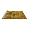 thumbnail image 2 of Ahgly Company Machine Washable Indoor Rectangle Persian Yellow Traditional Area Rugs, 5' x 7', 2 of 4