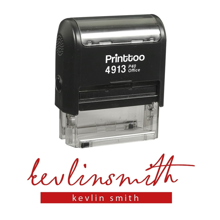 Smith Personalized Custom Return Address Rubber Stamp or Self Inking S