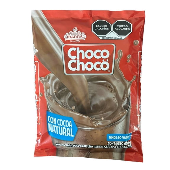Polvo para preparar bebida Ibarra Choco Choco chocolate 650 g