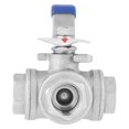thumbnail image 4 of Sus304 Stainless Steel Ball Valve Three Way Ball Valve (dn15 1/2''), 4 of 5