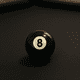 thumbnail image 3 of Bola 8 de Billar Profesional Diversiones Bago Color Negro, 3 of 4