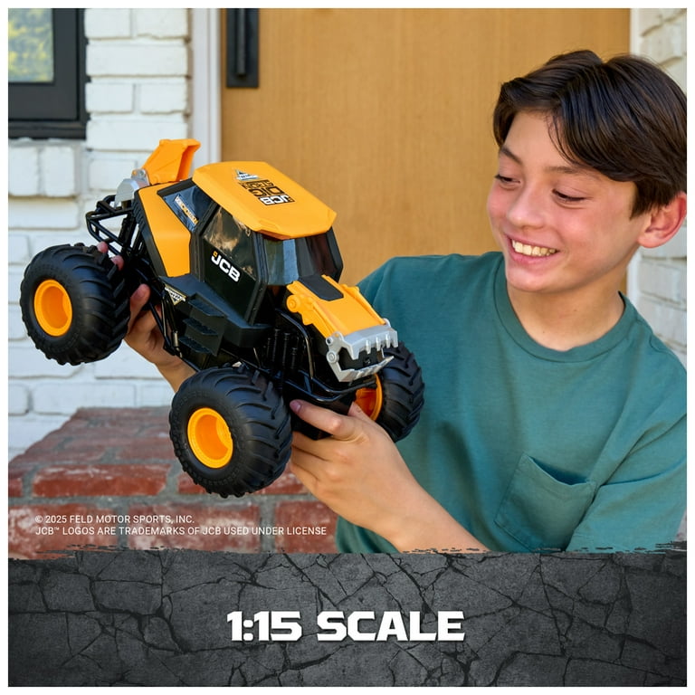 Monster Jam, Remote Control Vehicle, JCB Digatron, Lights, 1:15