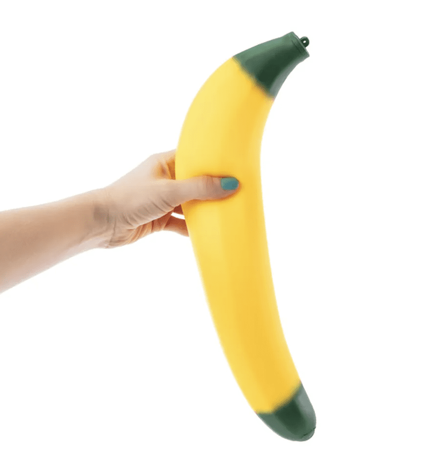 Smush Mart Sensory Stress Relieving Banana Figure