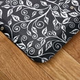 thumbnail image 4 of FIESTA Skull & Vine Floral Sugar Skull Anti-Fatigue Comfort Kitchen Runner Mat, Non-Slip Floor Mat, Padded Standing Desk Mat, Black/White/Beige, 20"x55", 4 of 6