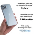 thumbnail image 3 of totallee Thinnest Clear iPhone 13 Pro Max Case, Thin Cover Ultra Slim Minimal - Transparent Case for iPhone 13 Pro Max, 3 of 6