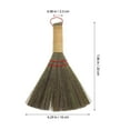thumbnail image 2 of OUNONA Portable Small Whisk Broom For Desktop Cleaning Short Handle Hand Broom Sweeping Small Hand Broom Brush Outdoor Broom Car Broom, 2 of 7