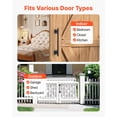 thumbnail image 6 of VEVOR Barn Door Handle, 12.6 in Rustic Fence Gate Handle, Rust-Resistant Coating, Heavy Duty Carbon Steel Outdoor Gate Handles,Easy to Install, Metal Sliding Door Pulls for Garage Shed Closet Pantry, 6 of 9