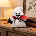 thumbnail image 5 of Aoznliie Halloween Plush Toy, Embroidered Ghost Soft Toy with Hanging Loop, 17.7 inch Cute Stuffed Toy for Party Gift, White, 5 of 7