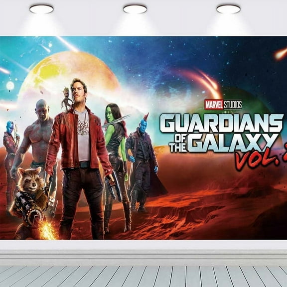 Guardians of the Galaxy Party Supplies Background Backdrop Taspestry Banner Poster Decor Decorations