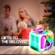 thumbnail image 4 of Reloj Despertador Digital Unicornio para Niñas, Cubo LED Luz Nocturna LCD Cl Sailing Electrónica, 4 of 5