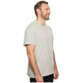 thumbnail image 3 of Nautica Men's Big & Tall Solid Crew Neck Short-Sleeve Pocket T-Shirt, Grey Heather, LT Tall, 3 of 3