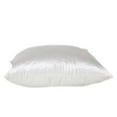 thumbnail image 5 of Parkland Collection Akari 18x18" Transitional Solid Cotton Throw Pillow in White, 5 of 5