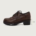 thumbnail image 4 of TIEVOSA Women's Retro Thick Sole Heel Mary Jane Shoes with Strap, 4 of 9