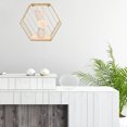 thumbnail image 1 of unbranded Estante Multiusos De Hierro Dorado Para Pared Ideal Para Cocina Y, 1 of 5