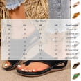 thumbnail image 3 of Lenago Women's Open Toe Mules Sandals Cross Strap Wedge Heel Slides Casual Comfortable Slip On Dressy Walking Shoes for Summer Work Party Outdoor Brown 9.5, 3 of 8