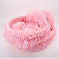 thumbnail image 5 of NETSENG Cute Princess Pet Bed Bow-TIE Lace Cat Dog Bed (Pink), 5 of 5
