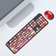 thumbnail image 4 of Mini juego de Teclado y mouse inalámbricos Sunnimix con numérico para niñas, 4 of 8