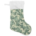 thumbnail image 2 of SKYSONIC Christmas Stocking Personalized Camouflage Large Candy Stocking Hanging Gift Xmas Stockings Decoration 1 PC for Family Holiday Party Ornaments Decor Fireplace, 2 of 7
