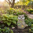 thumbnail image 2 of Solar Power Outdoor Garden Figurine Owl, 2 of 3