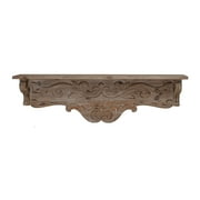 A and B Home A&B Home Thayne Crafted Natural Wood Wall Shelf