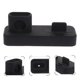 thumbnail image 3 of GOOHOCHY Teléfono móvil Reloj Auriculares Soporte de carga multifunción Base Soporte de carga de silicona (Negro), 3 of 8
