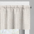 thumbnail image 5 of Ambesonne Floral Valance & Curtain, Flourish Nature Swirls, 55"x36", Tan Beige, 5 of 7