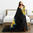 thumbnail image 5 of North Carolina A&T Aggies Fleece Blanket, Very Soft Microfiber Flannel Blanket for Couch Warm and Cozy for All Seasons, 5 of 6