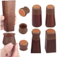 thumbnail image 1 of Tapas de silicona para patas de silla, protectores de patas de silla para suelos de madera, 32 Uds., 1 of 5