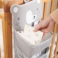 thumbnail image 4 of Sunveno Hanging Diaper Caddy Organizer, Gray Bear, 1 Piece, 4 of 6