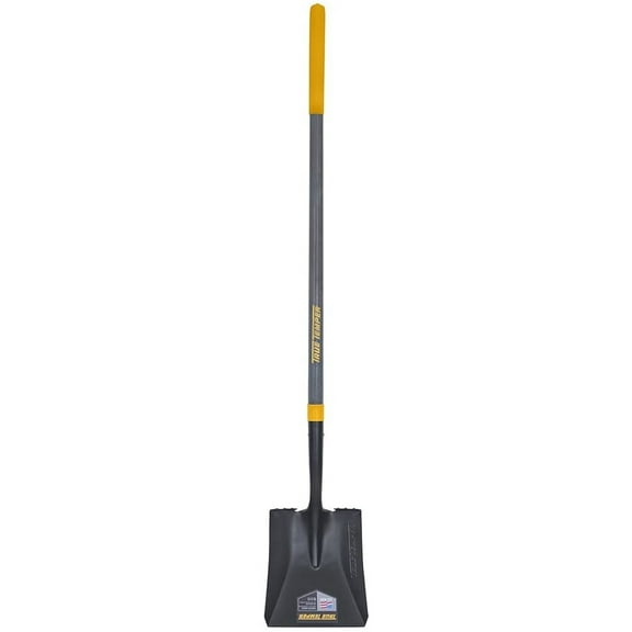True Temper-2585700 True Temper Forged Shovel with Cushion End Grip Hardwood Handle