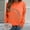 Orange, variant on Horse Print Sweatsuit for Women Long Sleeve Crew Neck Pullover Tops With No Hood Cute Sweatshirts Horse Lover Shirts Graphic Retro Layered Vintage Sweatshirt Fall Must Haves Women 2026,Orange,M