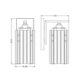 thumbnail image 5 of 3036-1S-MB-Z-Lite-Alverton - 1 Light Wall Sconce In Industrial Style-12.5 Inches Tall and 5.25 Inches Wide-Matte Black Finish, 5 of 7