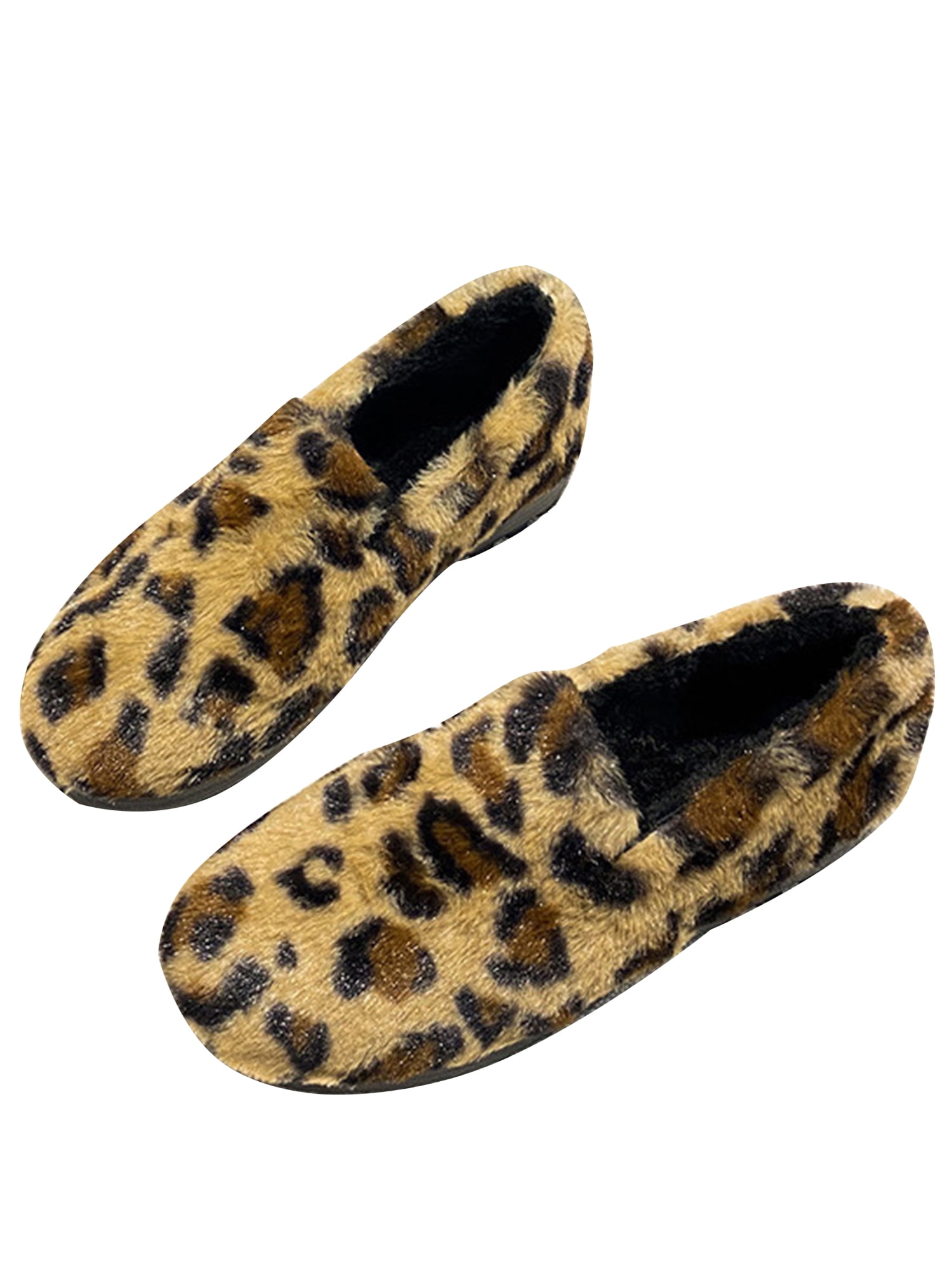INC Womens Leopard Faux Fur Slippers Small 5-6 Slip On’s New In Box INC Womens Leopard Faux Fur Slippers Small 5-6 Slip On’s New In Box