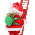 thumbnail image 4 of Papá Noel Escalera Eléctrica para Subir Decoración Del Hogar Adornos Para Árboles de NaviDad, 4 of 7