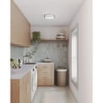 thumbnail image 2 of Abide Collection 5-CCT Integrated LED Brushed Nickel Contemporary 10.24" Small Flush Mount Light, 2 of 9