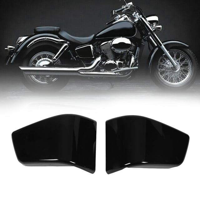 Motorcycle Battery Side Panel Fairing Covers Shadow ACE VT400 VT750 1997 2003 Classic Exterior Upgrade ABS Material