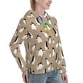 thumbnail image 6 of Honeii Lovely Penguin Pattern Womens Oversized Hoodies Long Sleeve Sweatshirts Pullover Fall Outfits with Pocket-Medium, 6 of 7