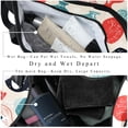 thumbnail image 4 of Bowling Sports Bag, Gym Bag, Weekender Bag, Luggage Bag, Size 17.7 Inches. Interior Zipper Pocket. Large Capacity., 4 of 6