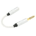 thumbnail image 4 of 4.4mm Male To 3.5mm Female Cable, Gold Plated Wearable Headphone Adapter Cable for Sound Player, 4 of 7