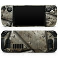 thumbnail image 1 of Design Skinz Compatible with Steam Deck Protective Removable Vinyl Wrap Cover Bolted Steal Plates V2, 1 of 5
